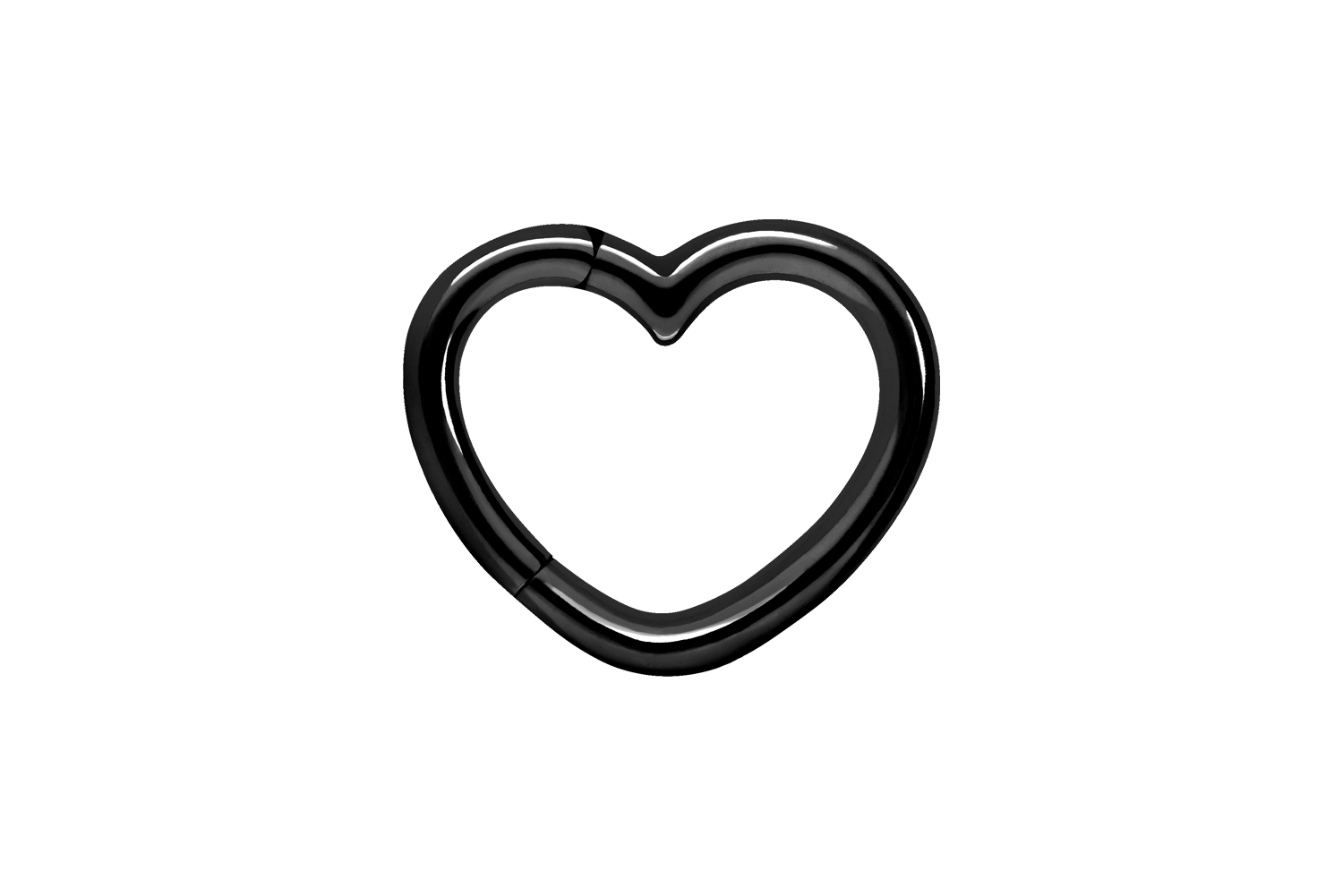 Chirurgenstahl Clicker HERZ von Piercingline